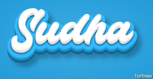 Sudha Text Effect