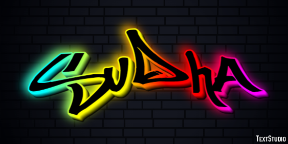 Sudha Text effect