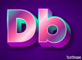 Db Tekst Effect