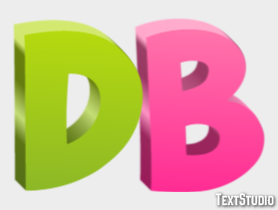 Db Tekst Effect