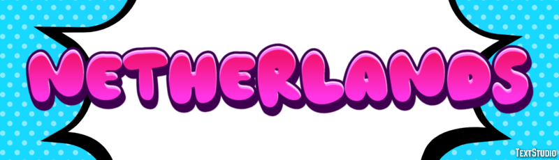 Netherlands Text Effect