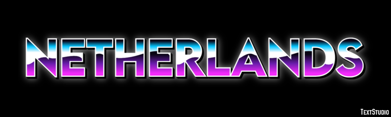 Netherlands Text Effect