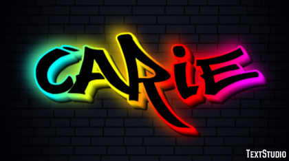 Carie Text effect