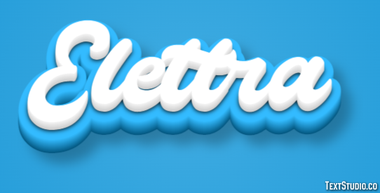 Elettra Effetto testo