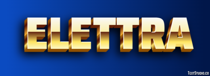 Elettra Effetto testo