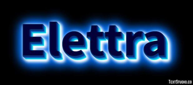 Elettra Effetto testo