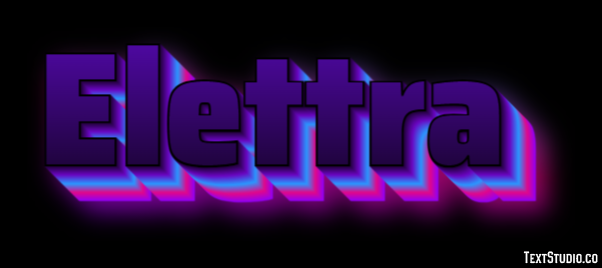 Elettra Effetto testo
