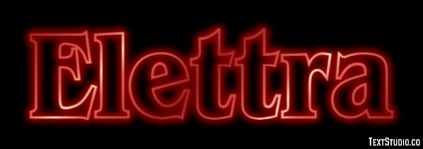 Elettra Effetto testo
