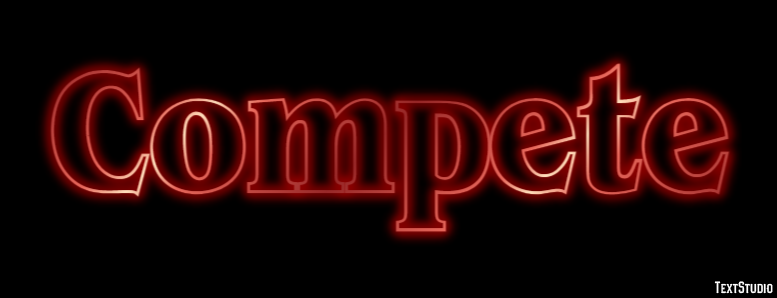 Compete Text effect