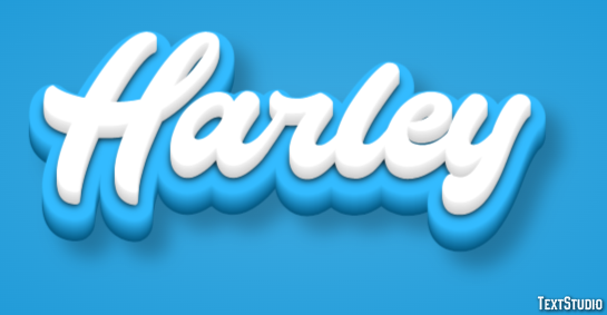 Harley Efekt tekstowy