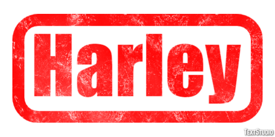 Harley Efekt tekstowy