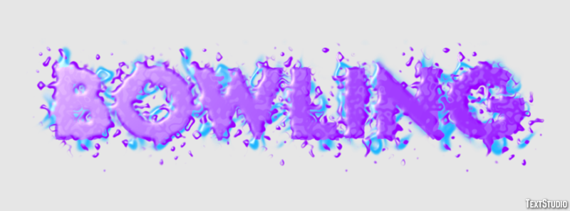 Bowling Text Effect