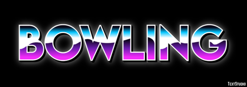 Bowling Text Effect