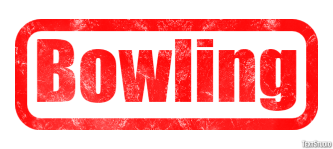 Bowling Text Effect