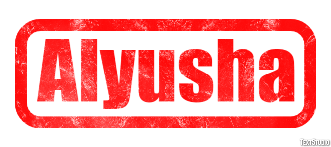 Alyusha Эффект текста