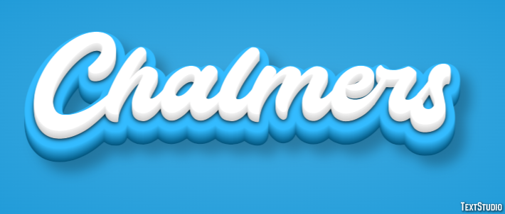 Chalmers Text Effect