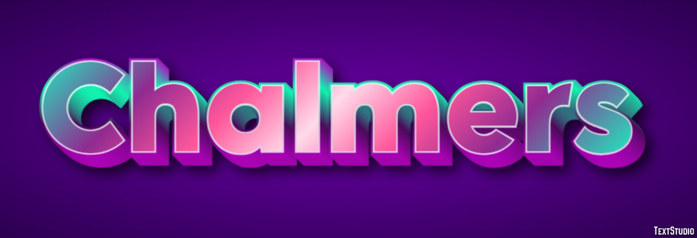 Chalmers Text Effect