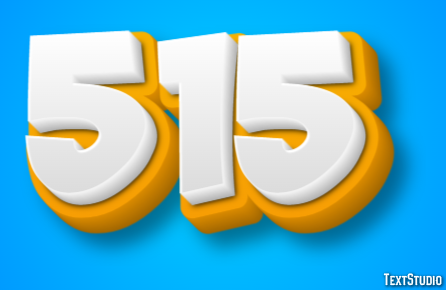 515 Tekst Effect