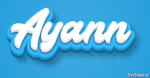 Ayann Texteffekt