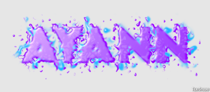 Ayann Efeito de texto