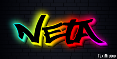 Neta Texteffekt