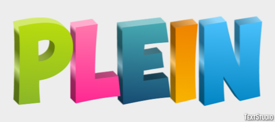 Plein Effet de Texte
