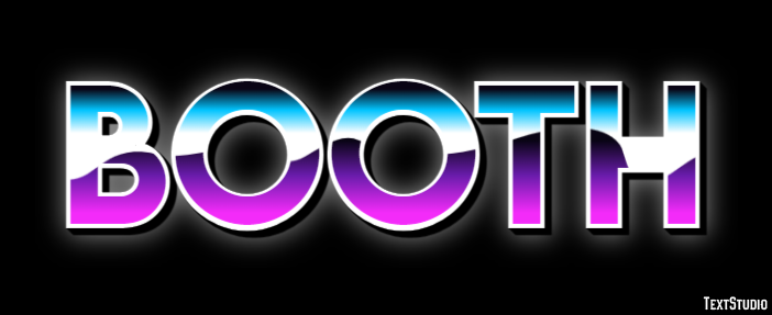 Booth Tekst Effect