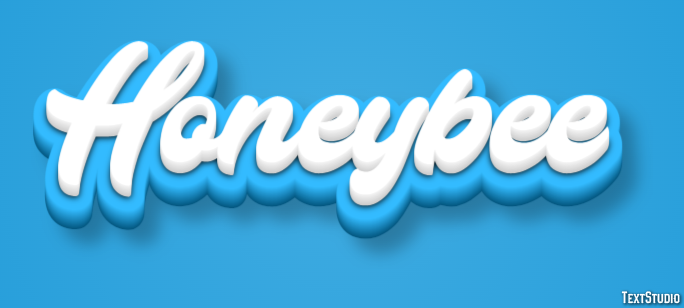 Honeybee Text Effect