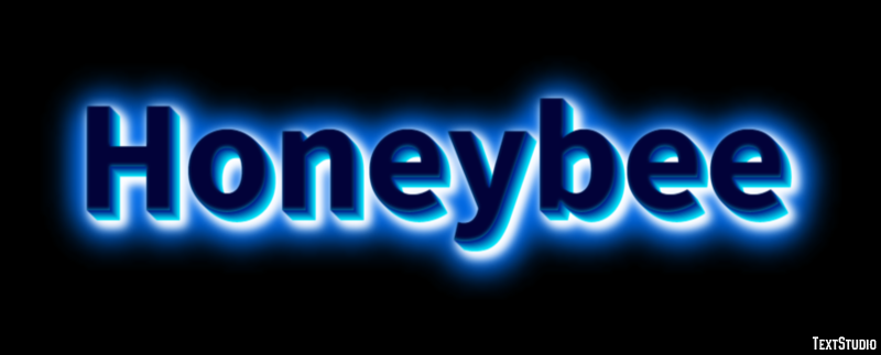 Honeybee Text Effect