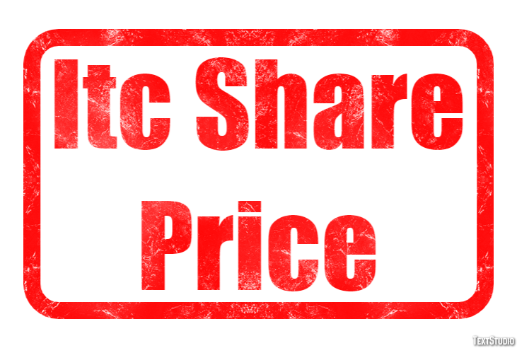 Itc Share Price Efeito de texto