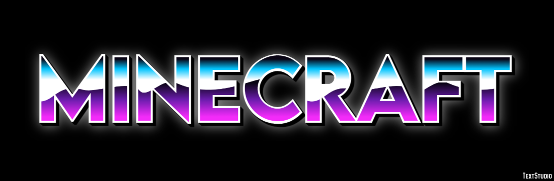 Minecraft Efeito de texto