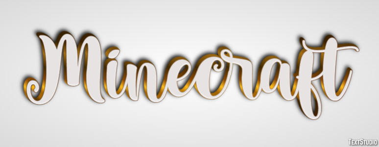 Minecraft Text Effect