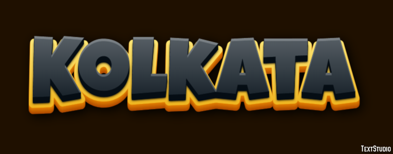Kolkata Efekt tekstowy