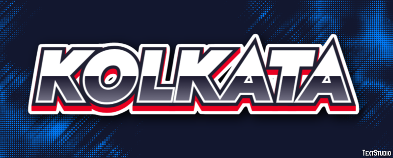 Kolkata Efekt tekstowy