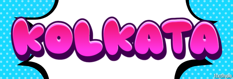 Kolkata Efekt tekstowy