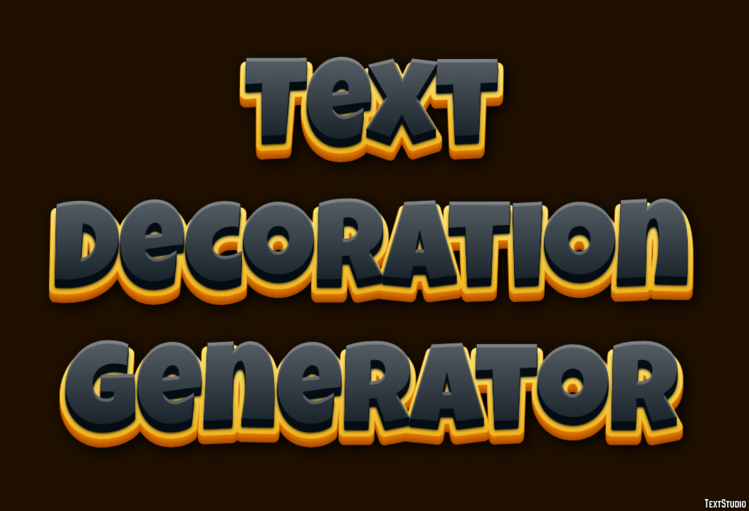 Text Decoration Generator テキスト効果