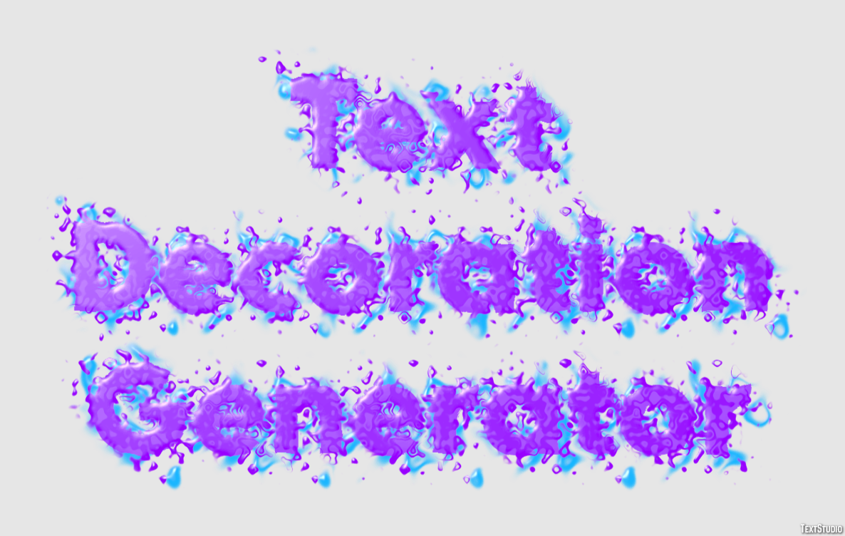 Text Decoration Generator テキスト効果