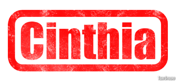 Cinthia Text effect