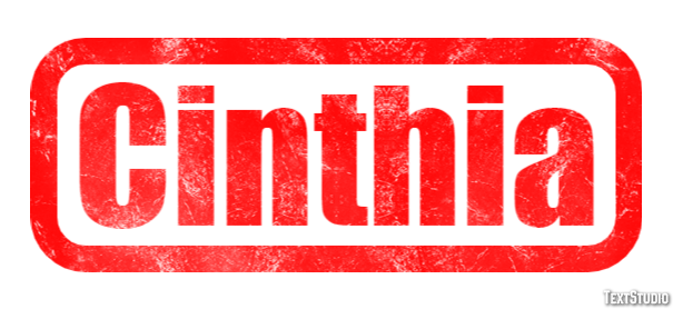 Cinthia Tekst Effect