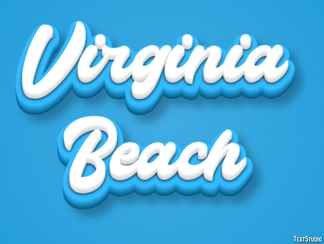 Virginia Beach Efekt tekstowy