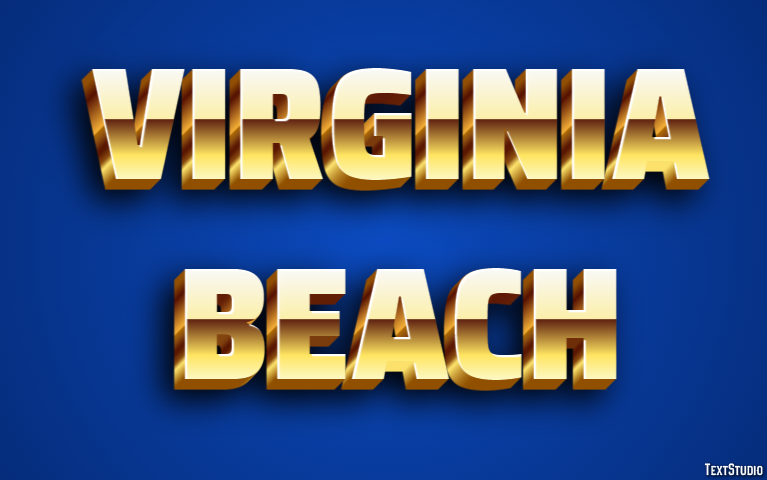 Virginia Beach Efekt tekstowy