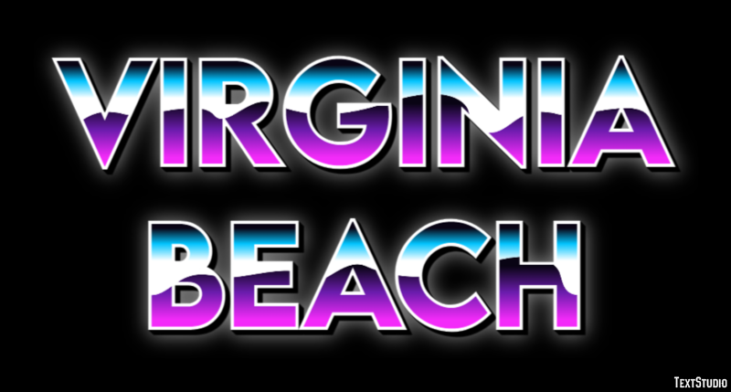 Virginia Beach Efekt tekstowy