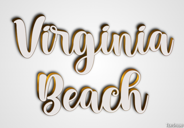 Virginia Beach Efekt tekstowy