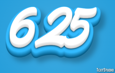 625 Text Effect