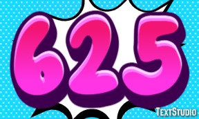 625 Эффект текста