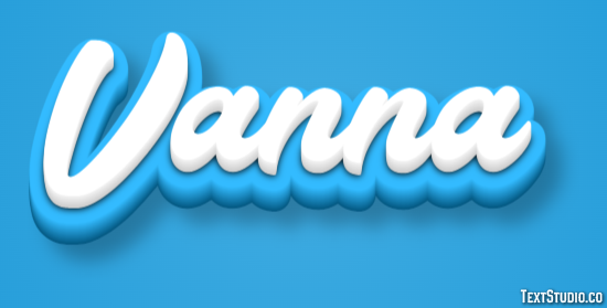 Vanna Эффект текста