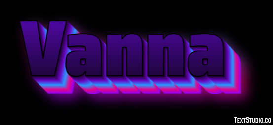 Vanna Эффект текста