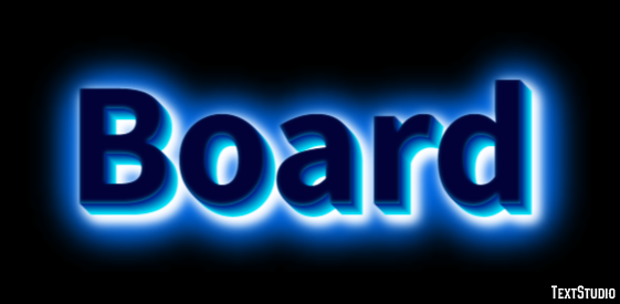 Board Efecto de Texto