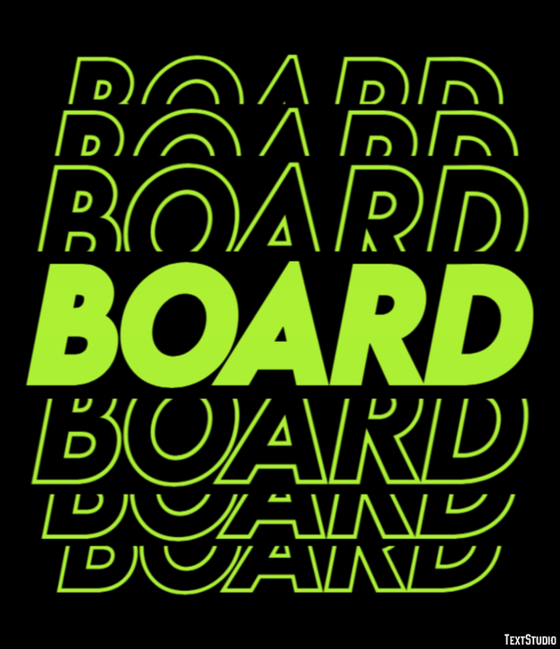 Board Efecto de Texto