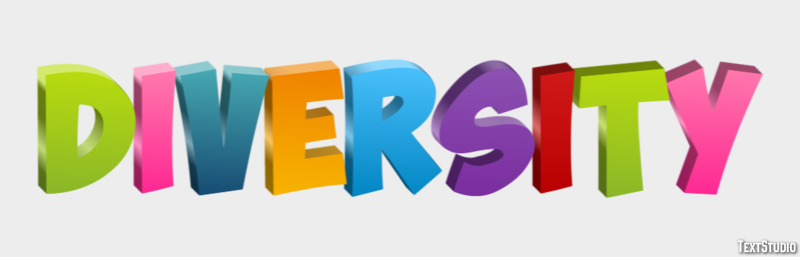 Diversity Text Effect